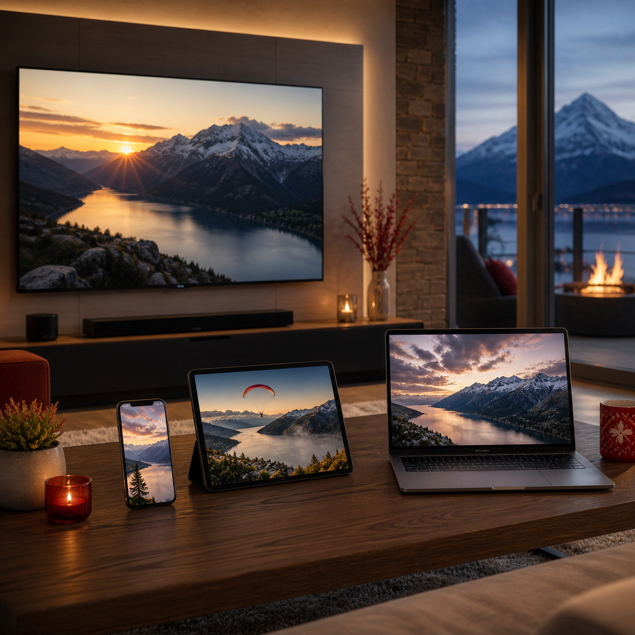 Appareils compatibles IPTV Alp : smartphone, PC, tablette, TV et box IPTV